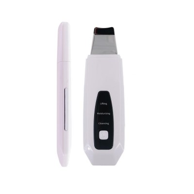 The latest Professional Metal Scraper Knife Care Scrubber Portable Manual Facial Ultrasonic Skin Scrubber