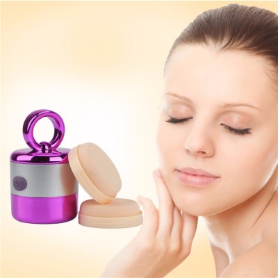 3D Electric Cosmetic Powder Puff Vibration Smart Foundation Face Powder Sponge Vibrator Makeup Beauty Spa Tool Vibrate Massage