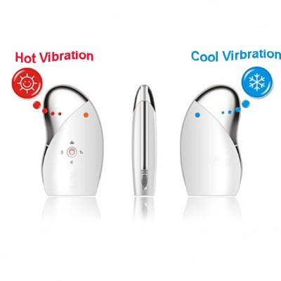 Hot and Cold Vibrating Galvanic LED Facial Massager manufacturer